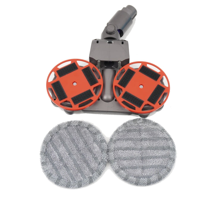 Aspirapolvere elettrico con testa per mocio con serbatoio dell'acqua staccabile e 6 panni per mocio, For Dyson V7 / V8 / V10 / V11 / V15 / G5, For Dyson V6 / DC62, For Dyson V10 Slim / V12