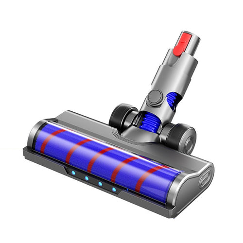Aspirapolvere Spazzola per pavimenti in velluto morbido con illuminazione a LED Motore indipendente, For Dyson V7 V8 V10 V11 V15 V8 Slim, For Dyson V10 Slim V12 Slim, For Dyson V6