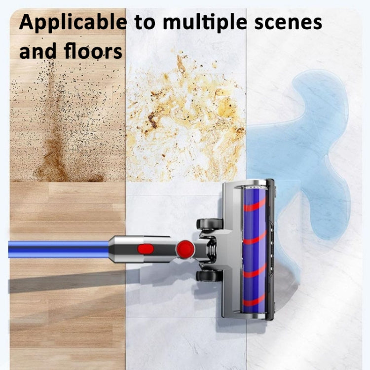 Aspirapolvere Spazzola per pavimenti in velluto morbido con illuminazione a LED Motore indipendente, For Dyson V7 V8 V10 V11 V15 V8 Slim, For Dyson V10 Slim V12 Slim, For Dyson V6