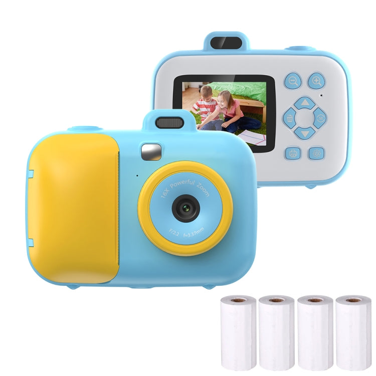 Fotocamera digitale intelligente per bambini con stampa termica da 2,4 pollici con carta da stampa, 503J Pink Fixed Focus, 503J Blue Fixed Focus, 503AF Pink Focus, 503AF Blue Focus