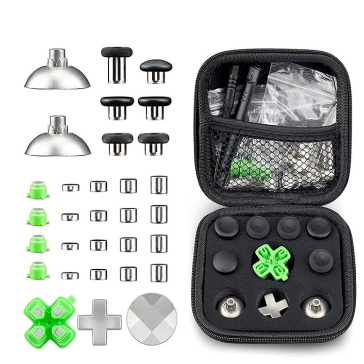 Gamepad Pulsanti in metallo Testa a fungo Base magnetica Chiavi a croce Set di accessori, For PS5 32pcs /Set, For PS5 Joystick 8pcs /Set, For PS5 20pcs /Set, For PS5 Cross Key 3pcs /Set, For PS4 32pcs /Set, For PS4 Joystick 8pcs /Set, For PS4 20pcs /Se...