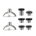 Gamepad Pulsanti in metallo Testa a fungo Base magnetica Chiavi a croce Set di accessori, For PS5 32pcs /Set, For PS5 Joystick 8pcs /Set, For PS5 20pcs /Set, For PS5 Cross Key 3pcs /Set, For PS4 32pcs /Set, For PS4 Joystick 8pcs /Set, For PS4 20pcs /Se...