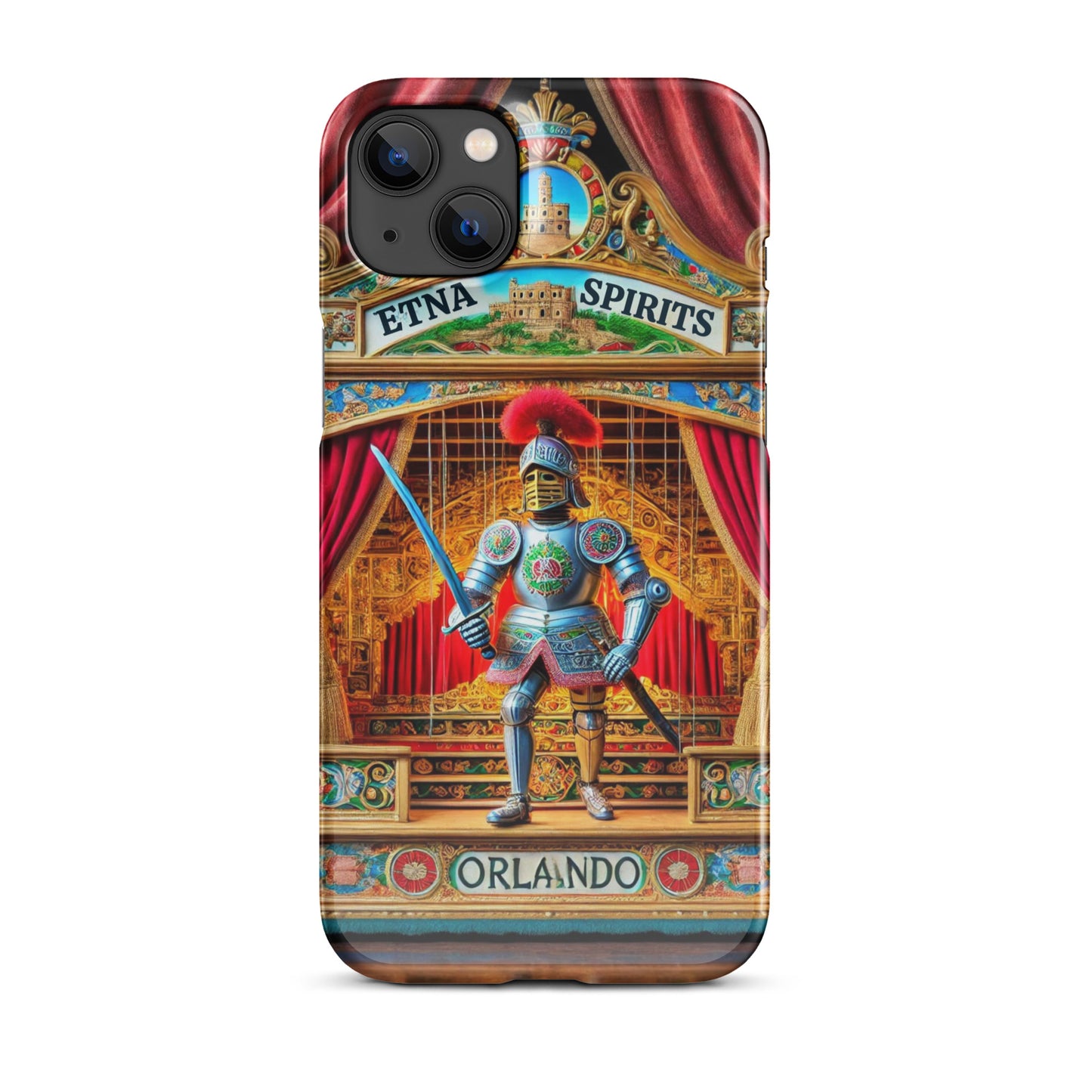 Cover con fibbia per iPhone® "Orlando 1.0" Etna Spirts
