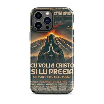 Cover iPhone rigida "Cu voli a Cristu"