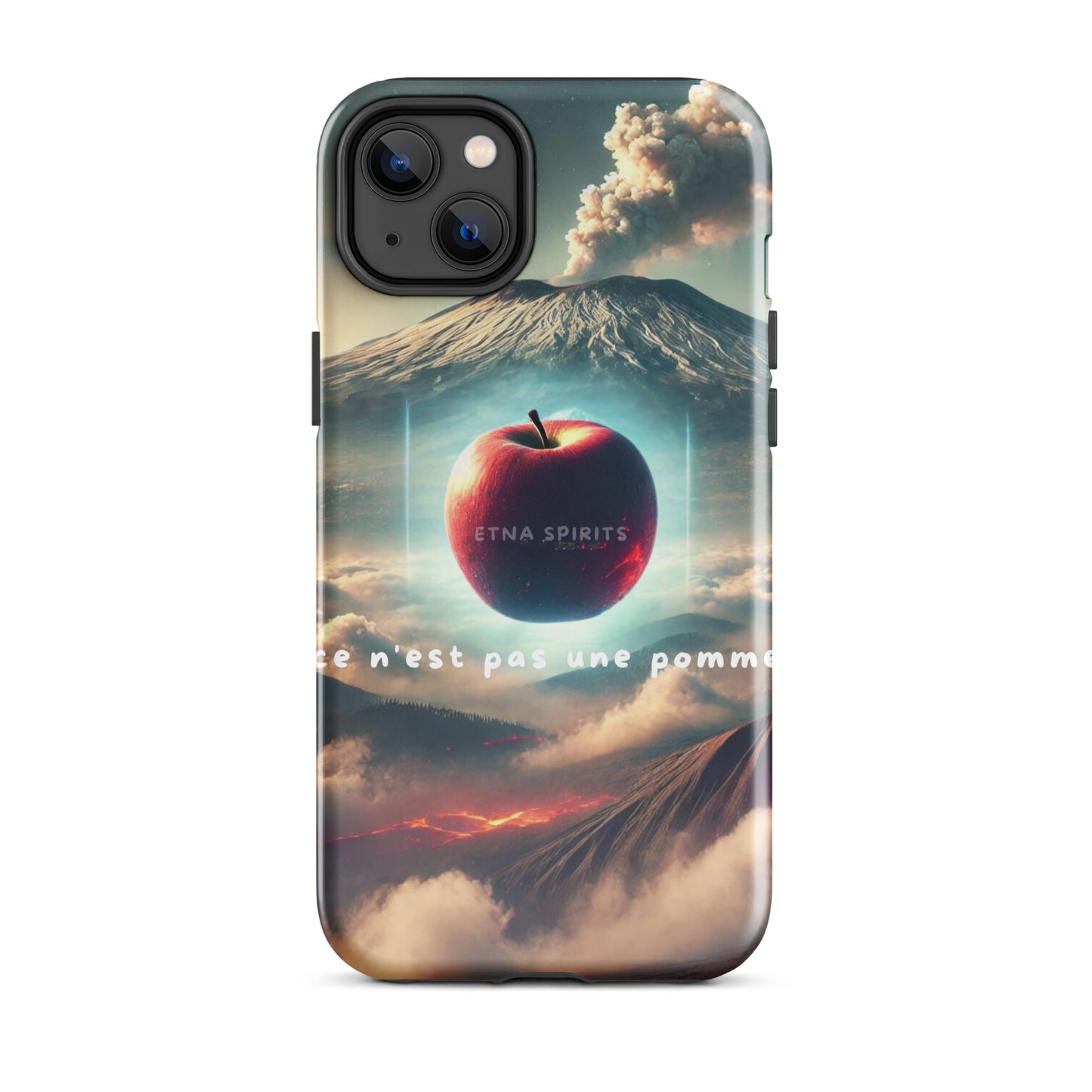 Cover iPhone rigida "Etna Surreale"
