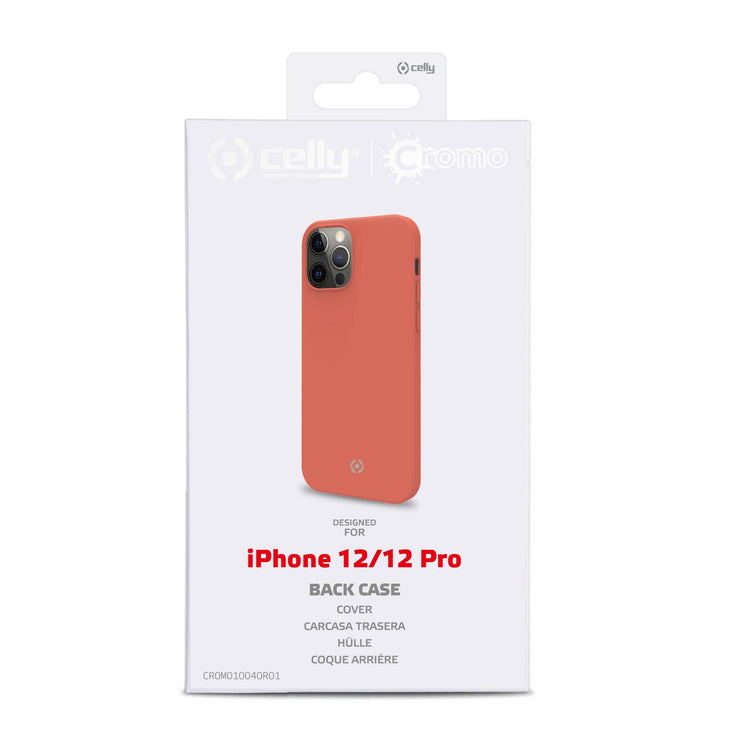 COVER RED CROMO - APPLE IPHONE 12/IPHONE 12 PRO CELLY