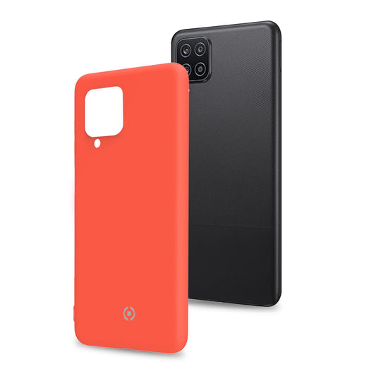 COVER ORANGE CROMO-SAMSUNG GALAXY A12 CELLY