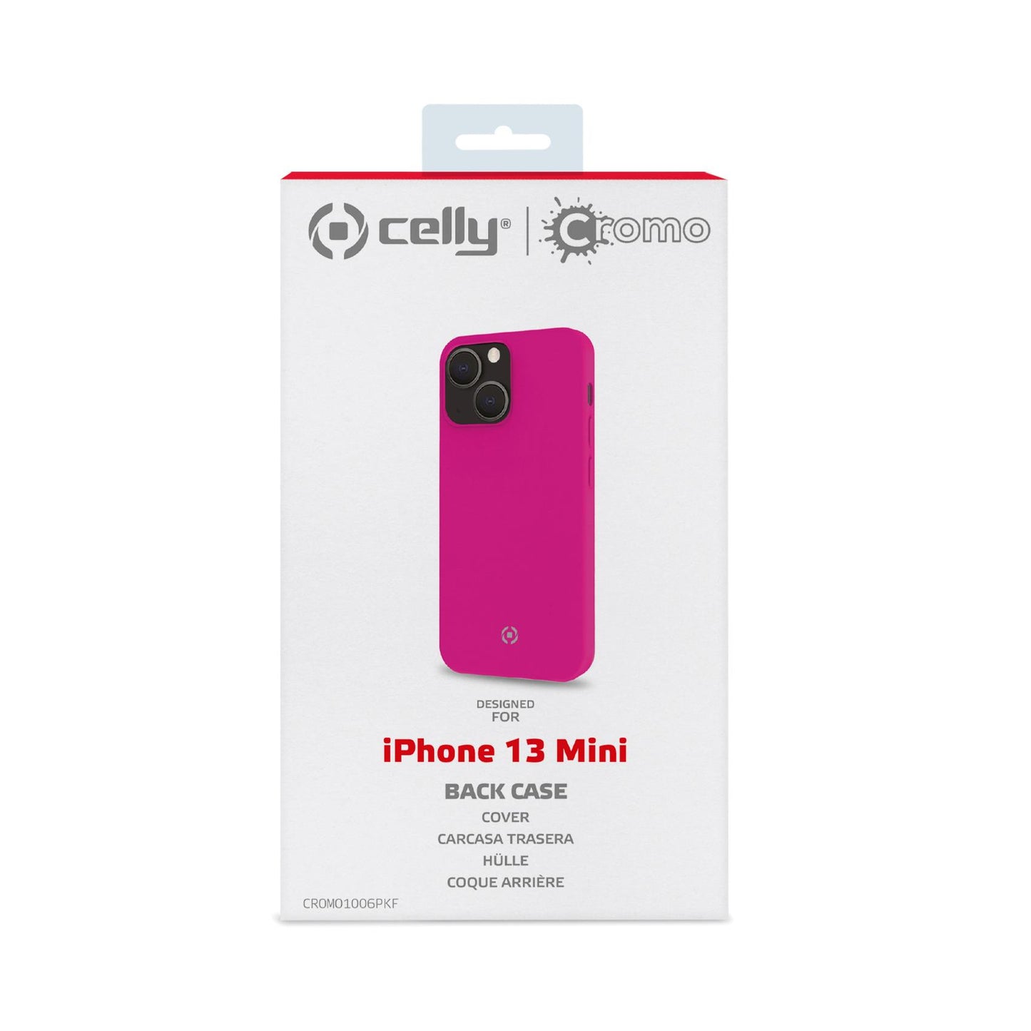 COVER FLUO CROMO - APPLE IPHONE 13 MINI CELLY