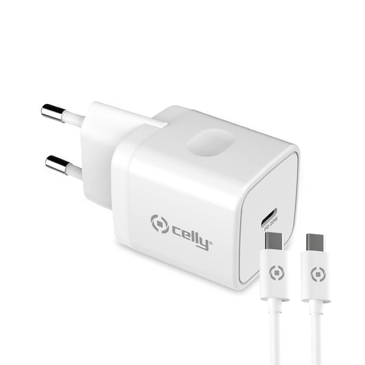 POWER DELIVERY WALL CHARGER 20W + USB-C TO USB-C CABLE