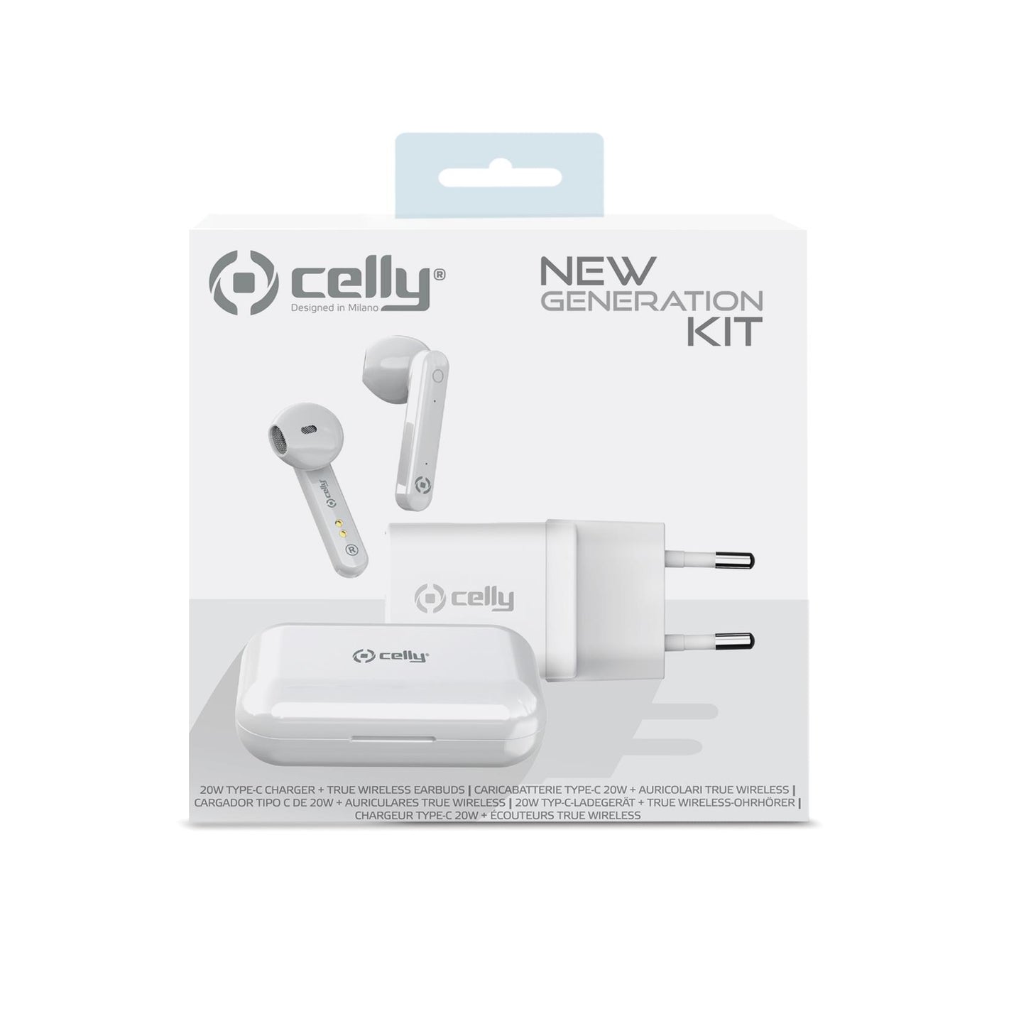 NEWGENKITPRO - Power Delivery Charger 20W+True Wireless Earphones
