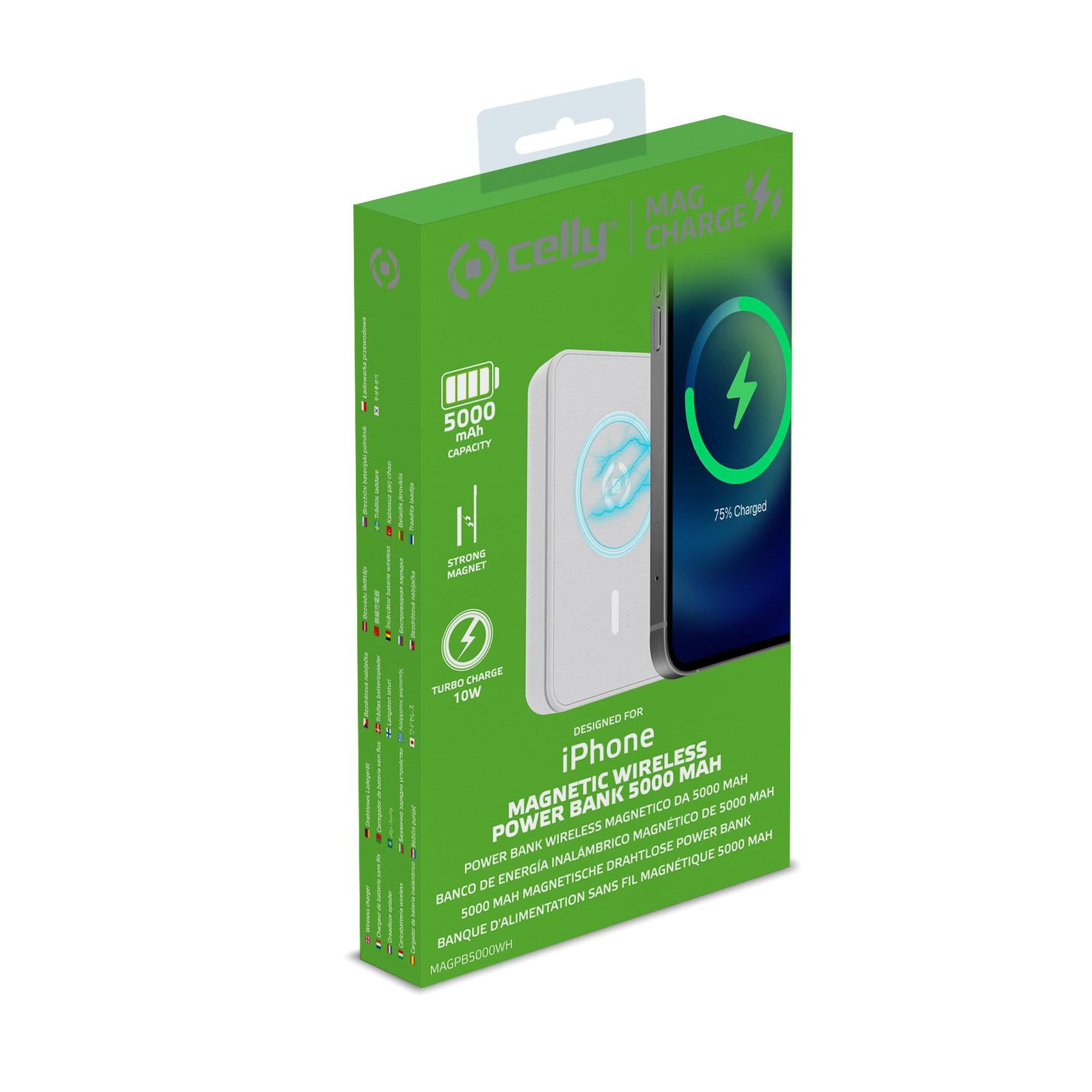 POWER BANK MAGNETICO 5000 MaH