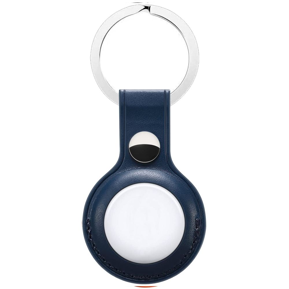 CUSTODIA IN PU PER APPLE AIR TAG PORTACHIAVI