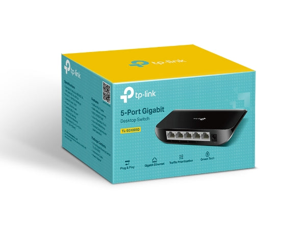 HUB SWITCH 05 PORTE TP-LINK TL-SG1005D