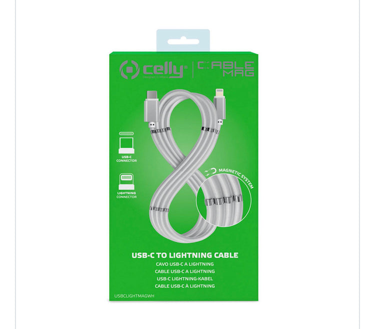 CABLEMAG - USB-C - Lightning cable 1m