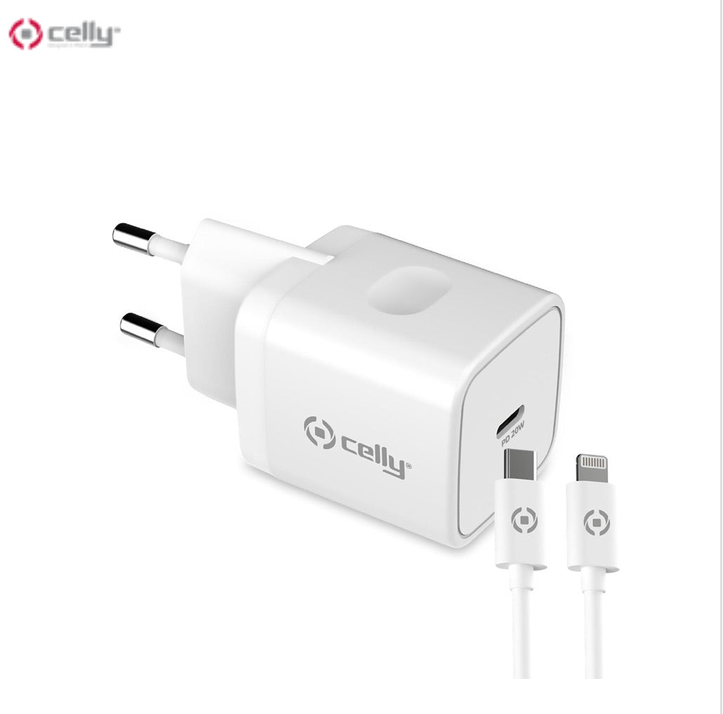 POWER DELIVERY WALL CHARGER 20W + USB-C TO LIGHTNING CABLE [PRO POWER]